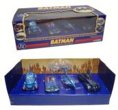 Batman: 4er Set Batmobile